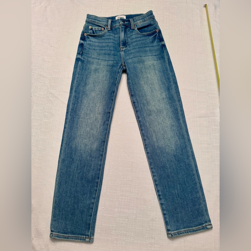 Pistola medium Blue Women's Monroe slim straight Jeans 24